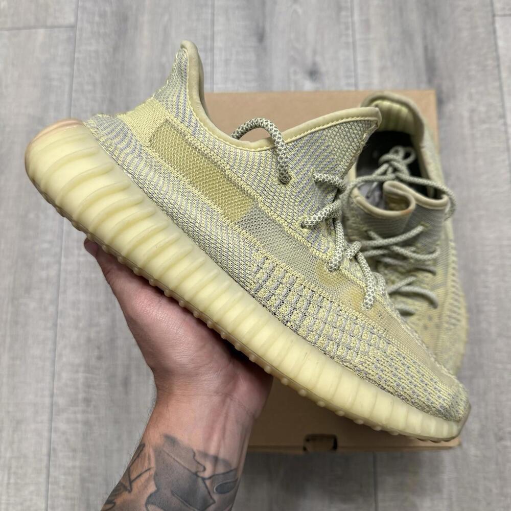 Adidas Yeezy Boost 350 V2 Antlia Non-Reflective Yellow Comfy FV3250 Size 9 Men